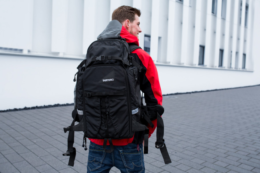 Der Burton Fstop Pack (28L) von Moritz Kaufmann Taschenfreak.de