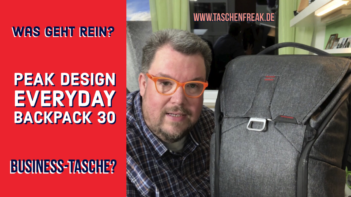 Ich packe aus – den Peak Design Everyday Backpack 30