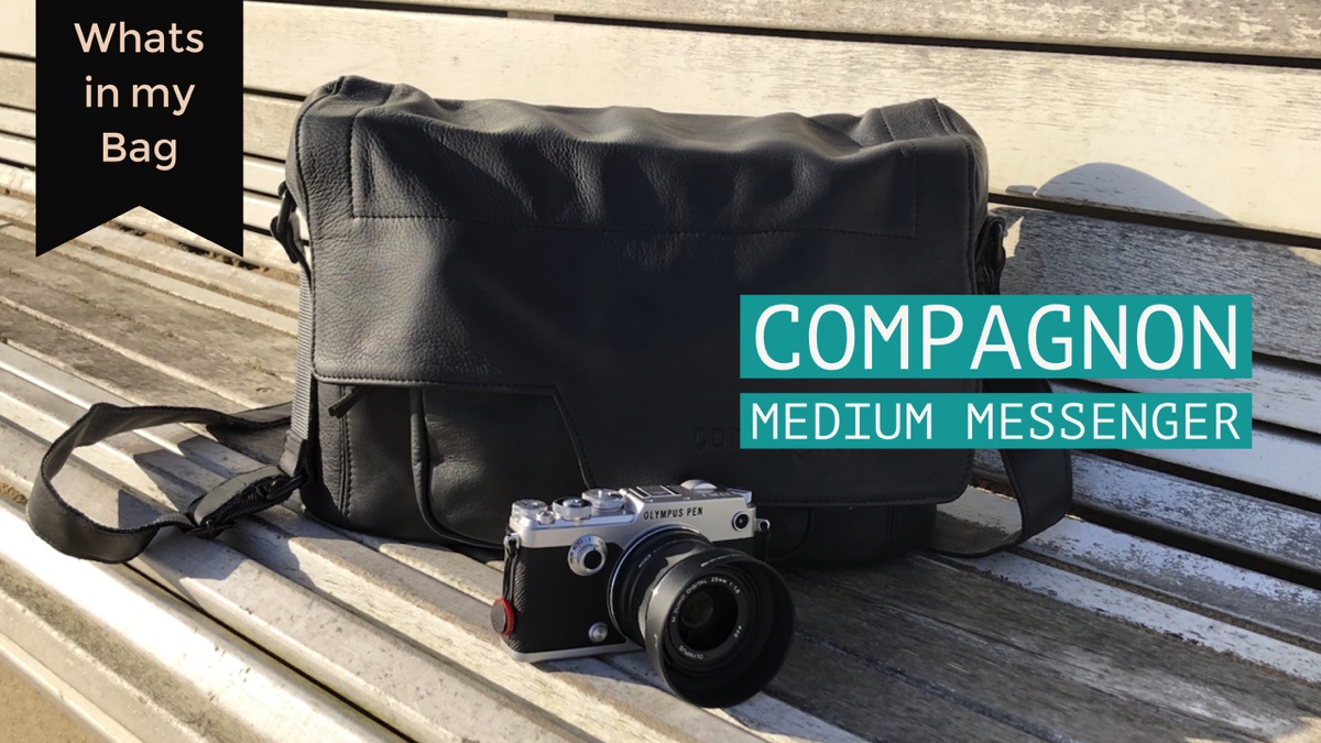 Whats in my Bag – Compagnon Medium Messenger (Schwarz) – und – ich verschenke meinen Hellbraunen!