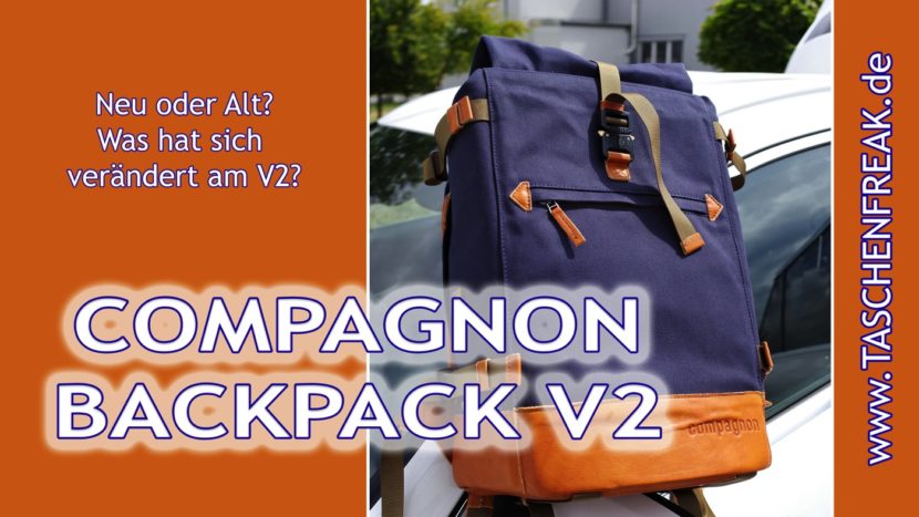 Der neue! Der Compagnon The Backpack 2.0 – “mein” Blau!