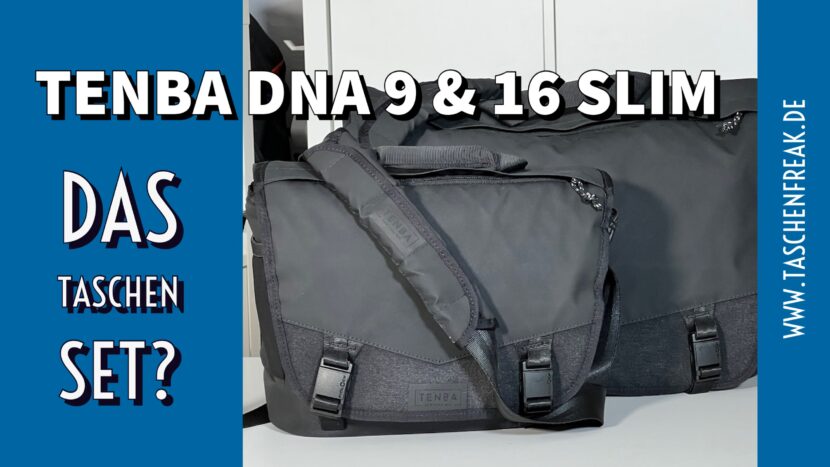 Ein Taschen-Set? Warum? Sind es die TENBA DNA Messenger 9 und 16 Slim?