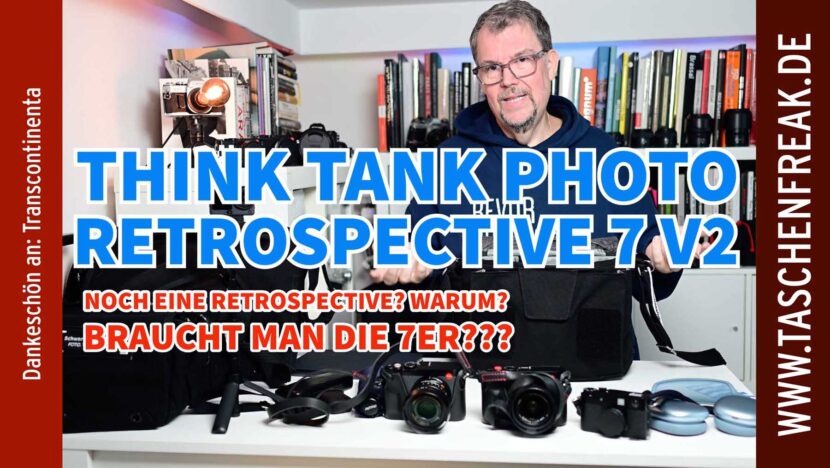 THINK TANK PHOTO Retrospective 7 V2.0 – Die kompakte Klassiker-Schultertasche im Praxistest