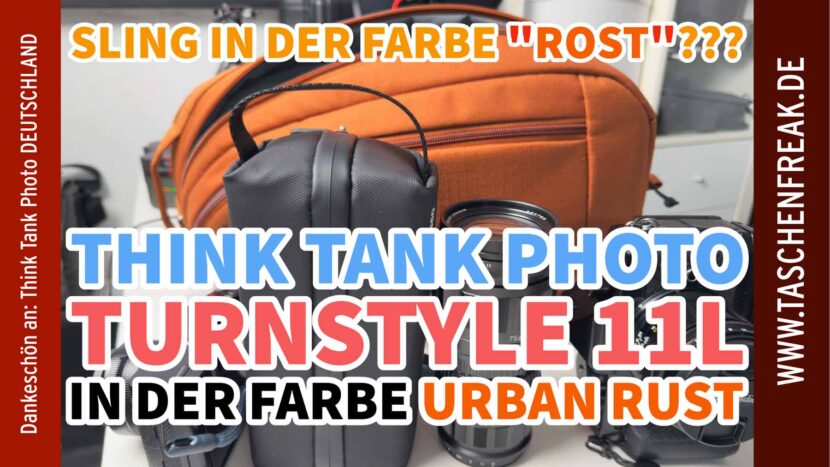 Think Tank Photo TurnStyle 11L – kompakte Slingbag mit erstaunlich viel Platz
